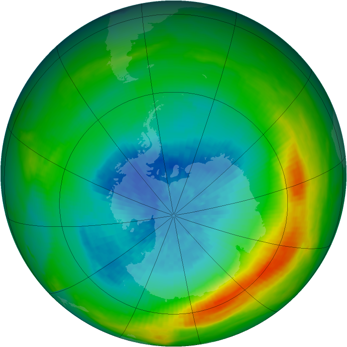 Ozone Map 1981-09-26